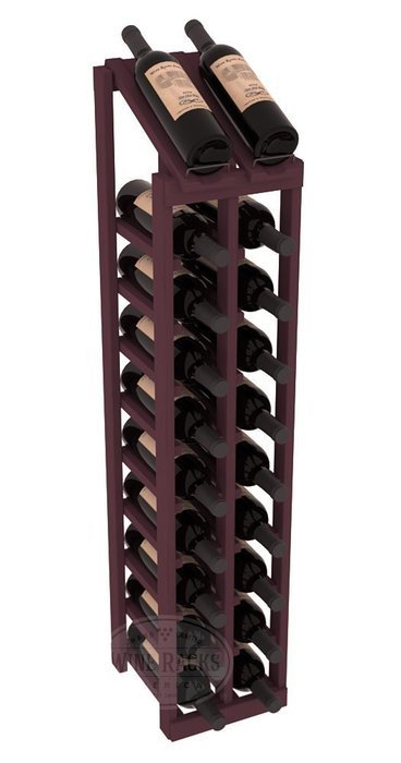 Wine Racks America Ponderosa Pine 2 Column 10 Row Display Top Kit. 13 Stains to Choose From! N10