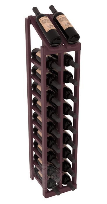 Wine Racks America Ponderosa Pine 2 Column 10 Row Display Top Kit. 13 Stains to Choose From! N12