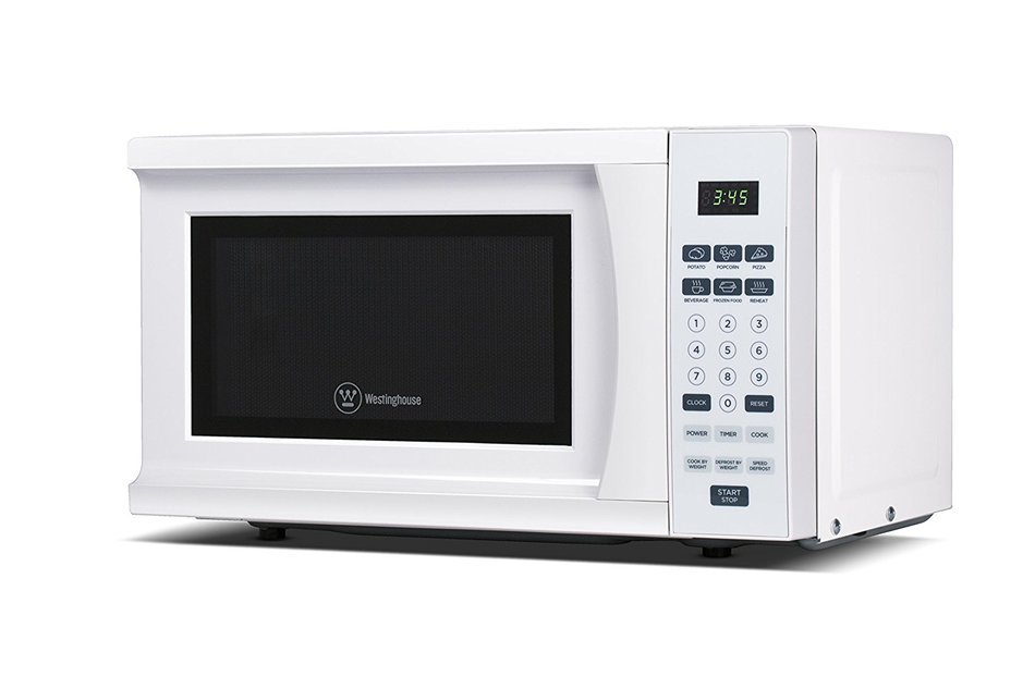Westinghouse WCM770B 700 Watt Counter Top Microwave Oven, 0.7 Cubic Feet, Black Cabinet N15