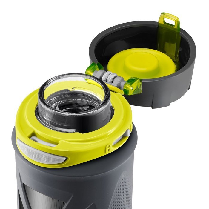 Zulu Atlas Glass Water Bottle with Flip Lid N23