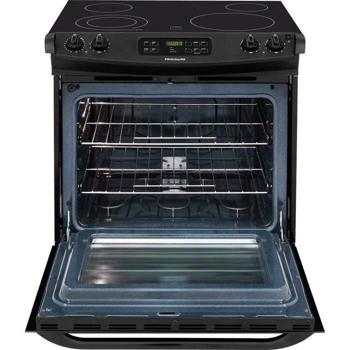 Frigidaire FFED3025PB30" Black Electric Drop-In Smoothtop Range N3