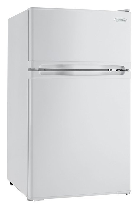 Danby DCR031B1BSLDD 3.1 cu. ft. 2 Door Compact Refrigerator, Steel N7