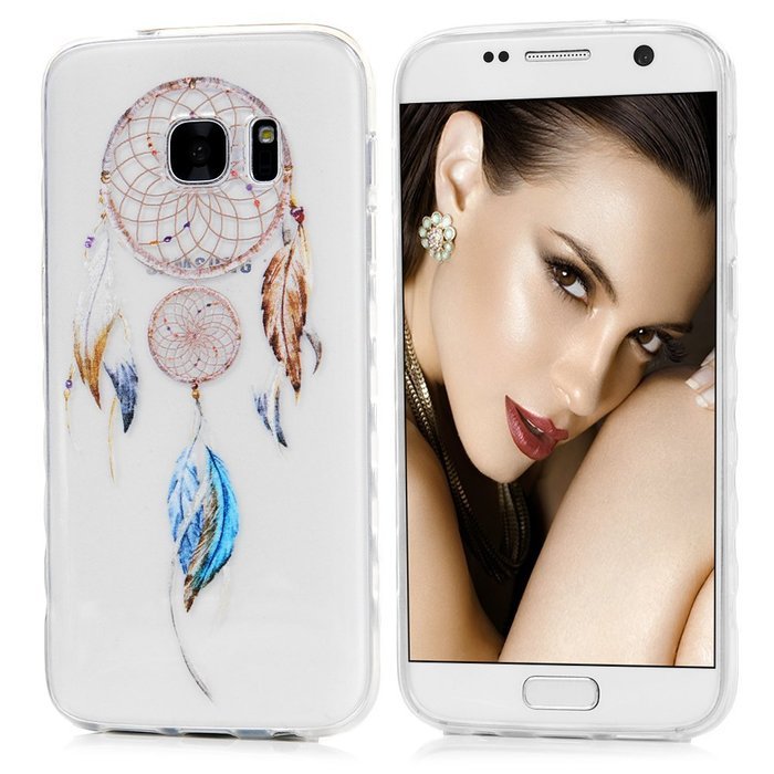 Badalink Galaxy S7 Case Shock-Absorbing Drop Protection TPU Bumper Protective Back Cover Slim-Fit Flexible Easy... N30