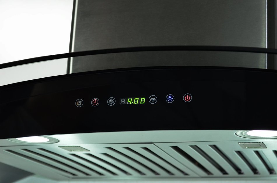 AKDY 36" Stainless Steel Az668s3 Wall Mount Range Hood With Remote Control N7