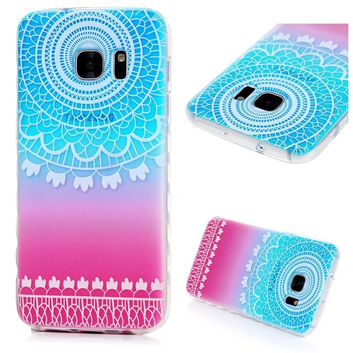 Badalink Galaxy S7 Case Shock-Absorbing Drop Protection TPU Bumper Protective Back Cover Slim-Fit Flexible Easy... N35