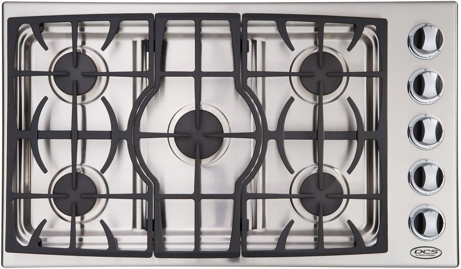 DCS CTD-365-SSL Cooktop 36, 5 Burner, LP Gas