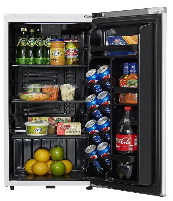 Danby DAR033A6PDB 3.3CF Contemporary Classic Refrigerator Pearl Metallic White N2
