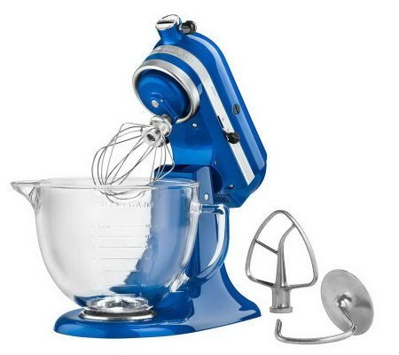 KitchenAid Artisan Design Collection 5 quart 325 Watt Stand Mixer Electric Blue