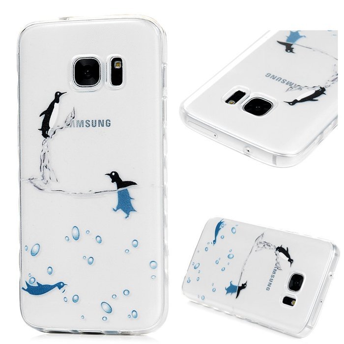 Badalink Galaxy S7 Case Shock-Absorbing Drop Protection TPU Bumper Protective Back Cover Slim-Fit Flexible Easy... N41