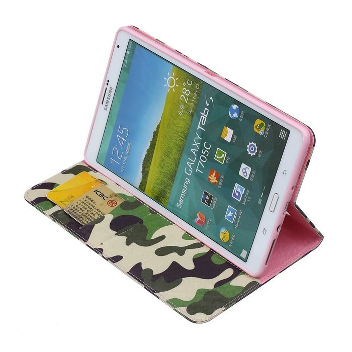 Galaxy Tab 4 10.1 Case, High Quality PU Leather Wallet Case [Card Slots] Damage Resistance and Kickstand Feature... N400