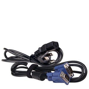 17" Dell 1707FPt DVI LCD Monitor w/USB Hub (Black) N5