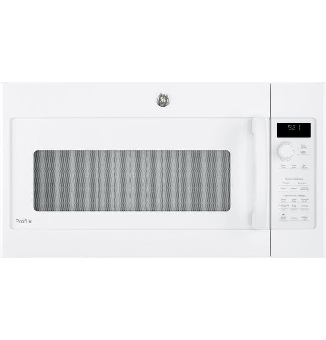 GE Profile White Over-The-Range Microwave Oven N4