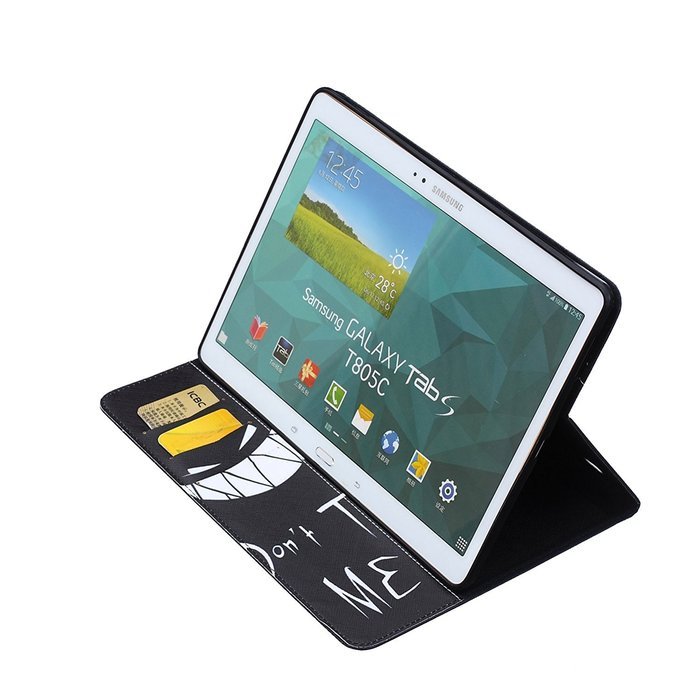 Galaxy Tab 4 10.1 Case, High Quality PU Leather Wallet Case [Card Slots] Damage Resistance and Kickstand Feature... N419