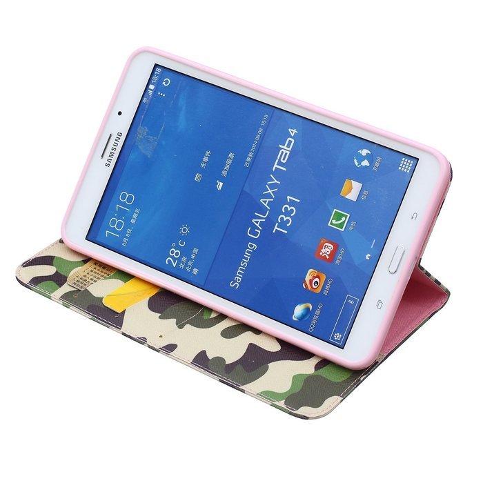 Galaxy Tab 4 10.1 Case, High Quality PU Leather Wallet Case [Card Slots] Damage Resistance and Kickstand Feature... N422