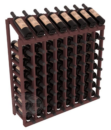 Wine Racks America Ponderosa Pine 8 Column 8 Row Display Top Kit. 13 Stains to Choose From! N3