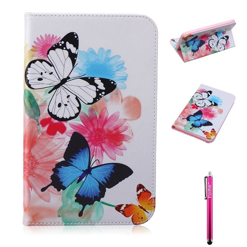 Galaxy Tab 4 10.1 Case, High Quality PU Leather Wallet Case [Card Slots] Damage Resistance and Kickstand Feature... N428