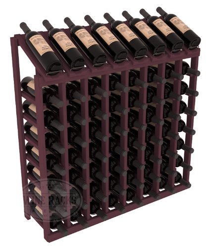 Wine Racks America Ponderosa Pine 8 Column 8 Row Display Top Kit. 13 Stains to Choose From! N4