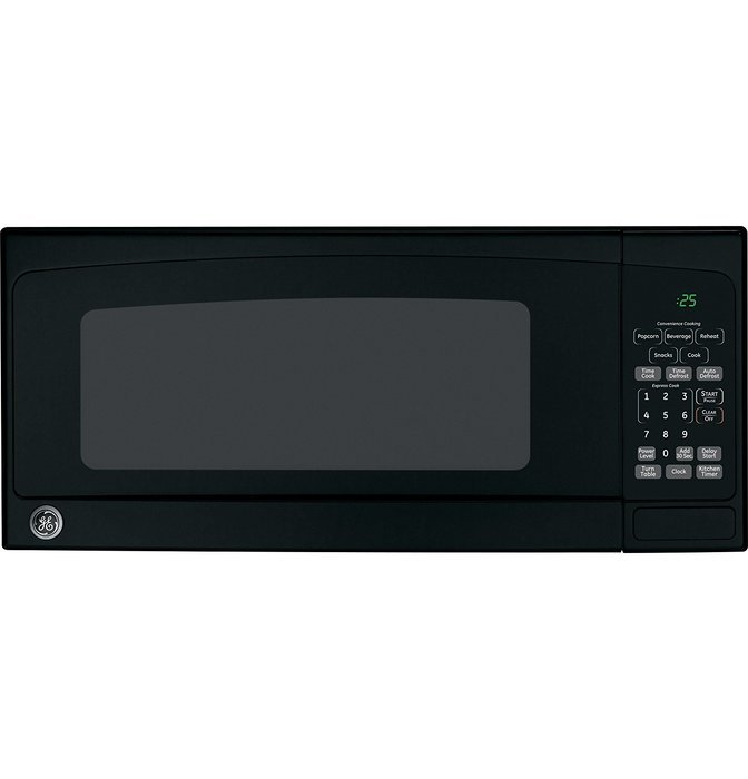 GE PEM31DFBB 1.1 cu. ft. Capacity Built-In 800 Watt Microwave Oven in Black