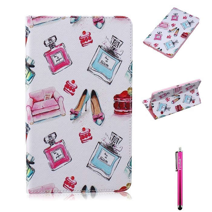 Galaxy Tab 4 10.1 Case, High Quality PU Leather Wallet Case [Card Slots] Damage Resistance and Kickstand Feature... N432