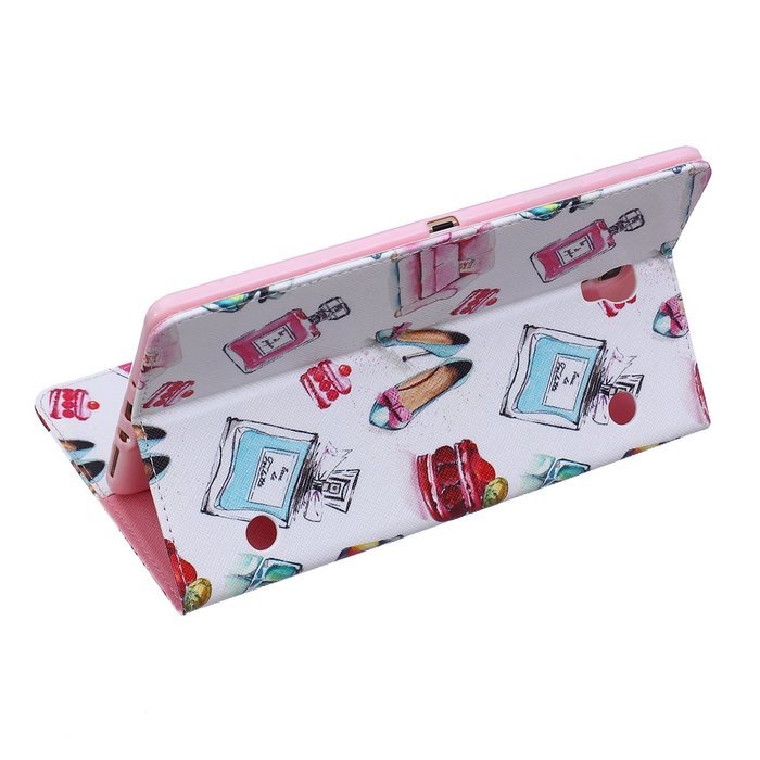 Galaxy Tab 4 10.1 Case, High Quality PU Leather Wallet Case [Card Slots] Damage Resistance and Kickstand Feature... N433