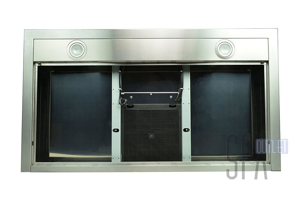 Blue Ocean 36" RH190 Stainless Steel Wall Mount Kitchen Range Hood N5