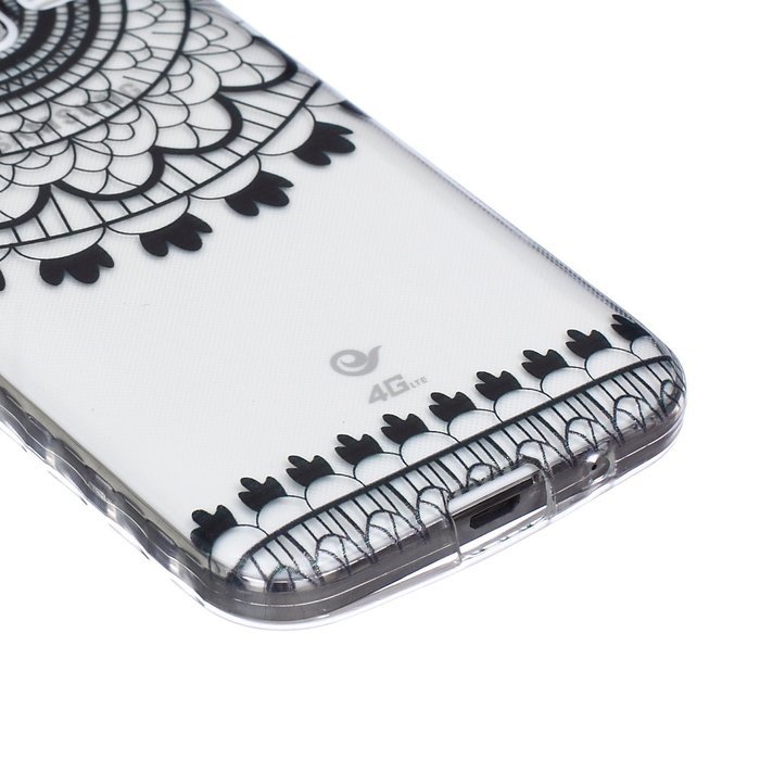 J7 Case, Firefish Colorful Pattern TPU Durable Soft TPU Back [Soft-Flex] [Shock Absorption Technology] Case for... N250