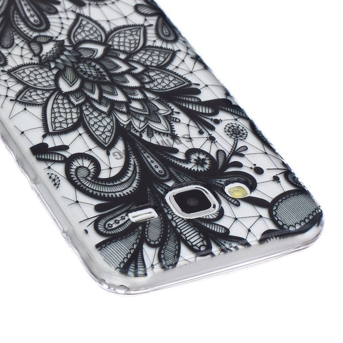 J7 Case, Firefish Colorful Pattern TPU Durable Soft TPU Back [Soft-Flex] [Shock Absorption Technology] Case for... N251