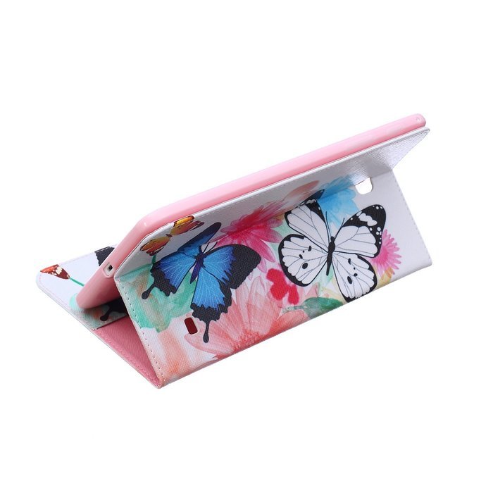 Galaxy Tab 4 10.1 Case, High Quality PU Leather Wallet Case [Card Slots] Damage Resistance and Kickstand Feature... N443