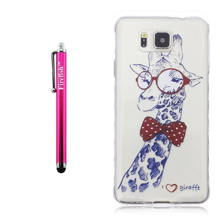 J7 Case, Firefish Colorful Pattern TPU Durable Soft TPU Back [Soft-Flex] [Shock Absorption Technology] Case for... N258