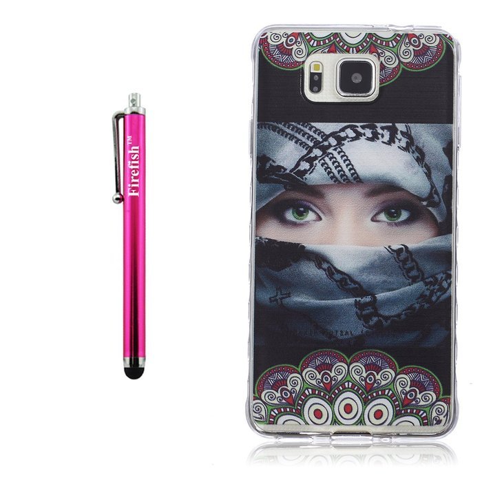 J7 Case, Firefish Colorful Pattern TPU Durable Soft TPU Back [Soft-Flex] [Shock Absorption Technology] Case for... N267