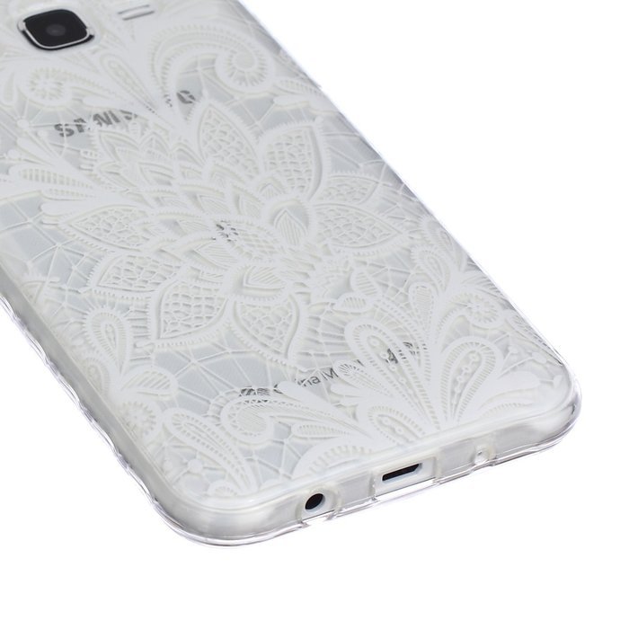 J7 Case, Firefish Colorful Pattern TPU Durable Soft TPU Back [Soft-Flex] [Shock Absorption Technology] Case for... N270