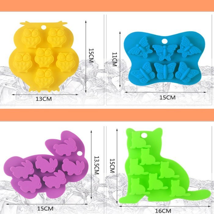 Vabneer platinum silicone Non-stick Reusable Backing Pan - Perfect for cake, Muffin, gelatin, snacks, frozen Treats... N9