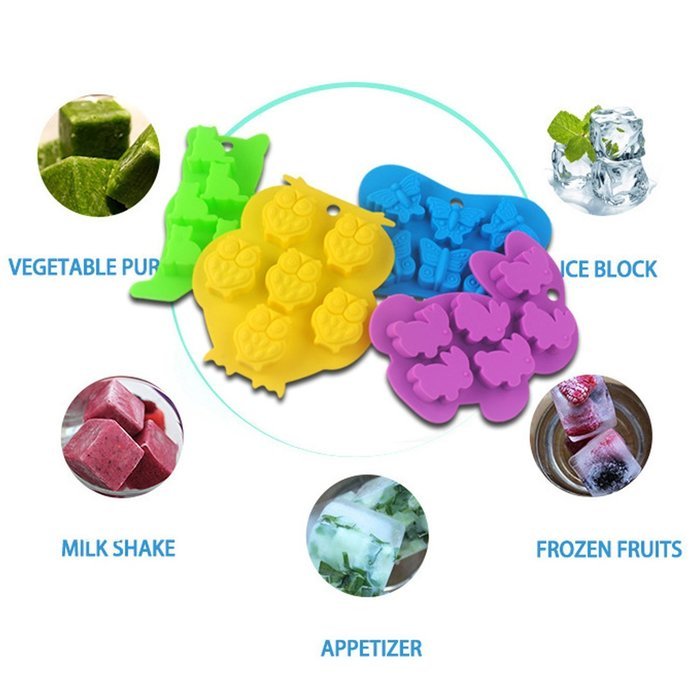 Vabneer platinum silicone Non-stick Reusable Backing Pan - Perfect for cake, Muffin, gelatin, snacks, frozen Treats... N10