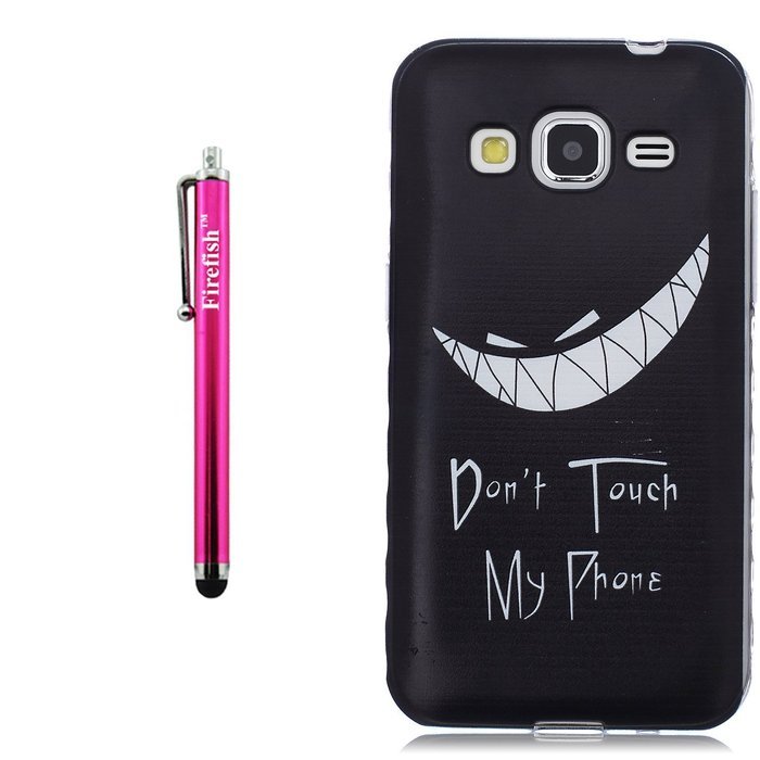 J7 Case, Firefish Colorful Pattern TPU Durable Soft TPU Back [Soft-Flex] [Shock Absorption Technology] Case for... N272
