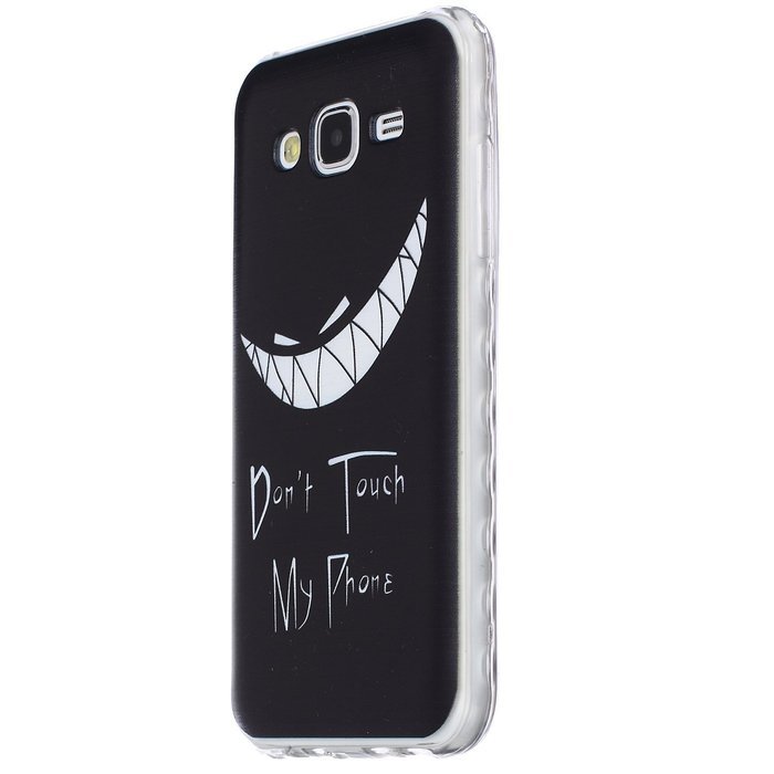 J7 Case, Firefish Colorful Pattern TPU Durable Soft TPU Back [Soft-Flex] [Shock Absorption Technology] Case for... N276