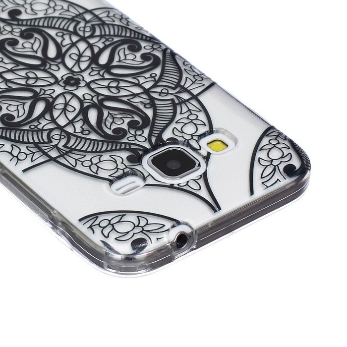 J7 Case, Firefish Colorful Pattern TPU Durable Soft TPU Back [Soft-Flex] [Shock Absorption Technology] Case for... N281