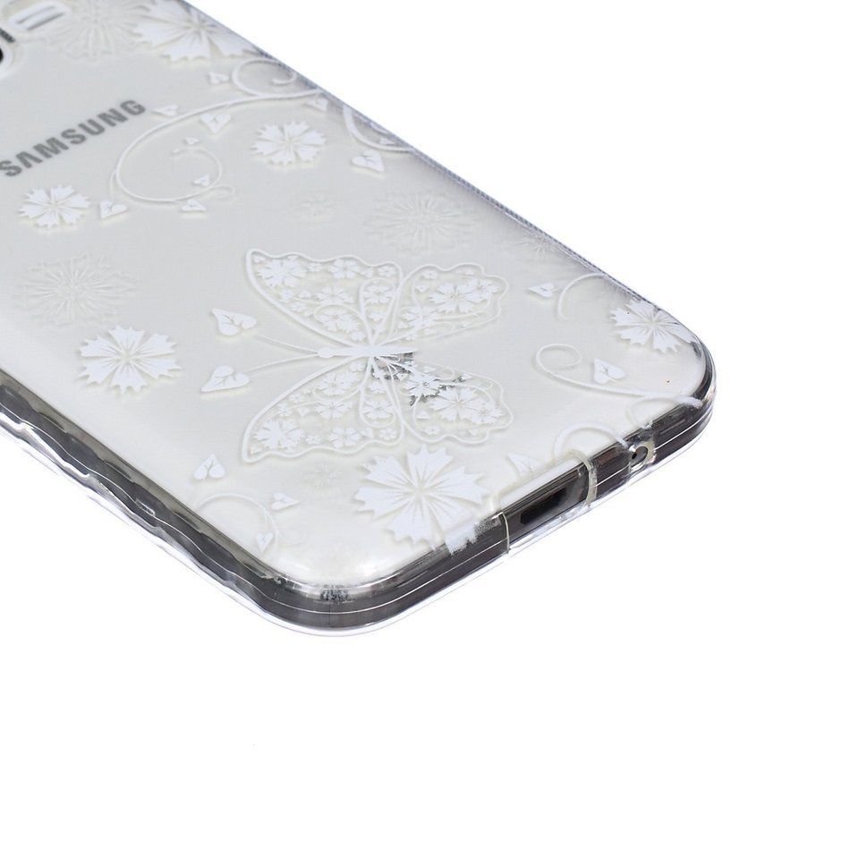 J7 Case, Firefish Colorful Pattern TPU Durable Soft TPU Back [Soft-Flex] [Shock Absorption Technology] Case for... N283