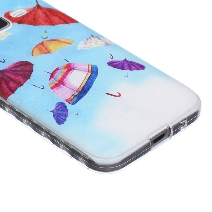 J7 Case, Firefish Colorful Pattern TPU Durable Soft TPU Back [Soft-Flex] [Shock Absorption Technology] Case for... N284