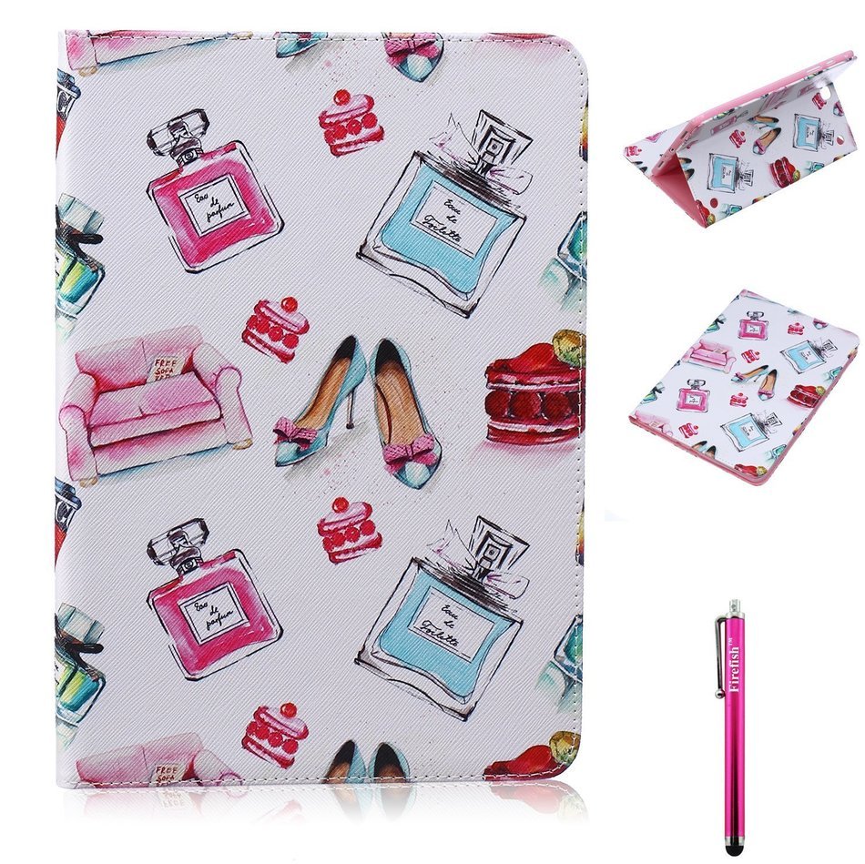 Galaxy Tab 4 10.1 Case, High Quality PU Leather Wallet Case [Card Slots] Damage Resistance and Kickstand Feature... N477