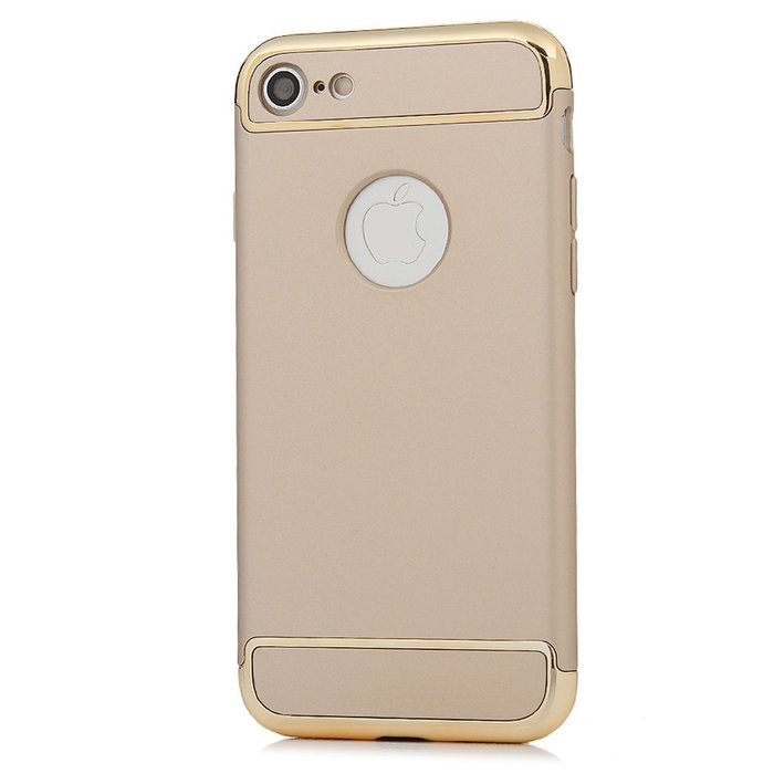 iPhone 7 Case (4.7 inch) - 3 in 1 High Impact Shockproof Anti-slip Lightweight Bumper Plating Frame Oleophobic... N7