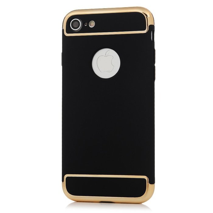 iPhone 7 Case (4.7 inch) - 3 in 1 High Impact Shockproof Anti-slip Lightweight Bumper Plating Frame Oleophobic... N10