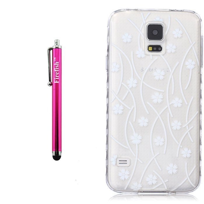J7 Case, Firefish Colorful Pattern TPU Durable Soft TPU Back [Soft-Flex] [Shock Absorption Technology] Case for... N292
