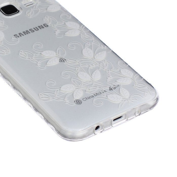 J7 Case, Firefish Colorful Pattern TPU Durable Soft TPU Back [Soft-Flex] [Shock Absorption Technology] Case for... N298