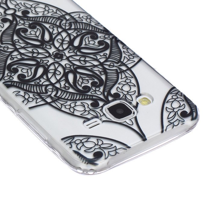 J7 Case, Firefish Colorful Pattern TPU Durable Soft TPU Back [Soft-Flex] [Shock Absorption Technology] Case for... N303
