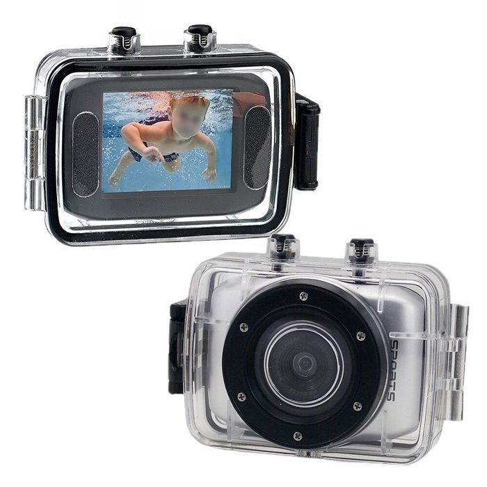 niceEshop(TM) Portable Outdoor Sport HD Camera Dashboard Dash Mini Video Camera (Silver) N2