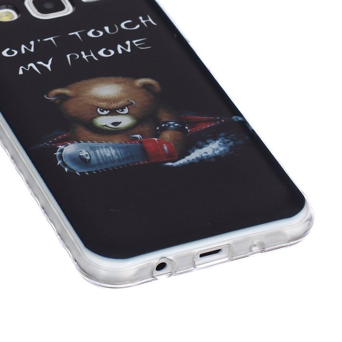 J7 Case, Firefish Colorful Pattern TPU Durable Soft TPU Back [Soft-Flex] [Shock Absorption Technology] Case for... N304