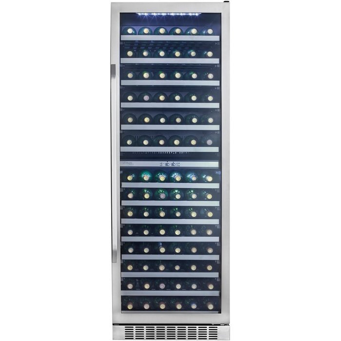 Silhouette Select 24 In. Built-In Wine Cellar - Black/Stainless Steel