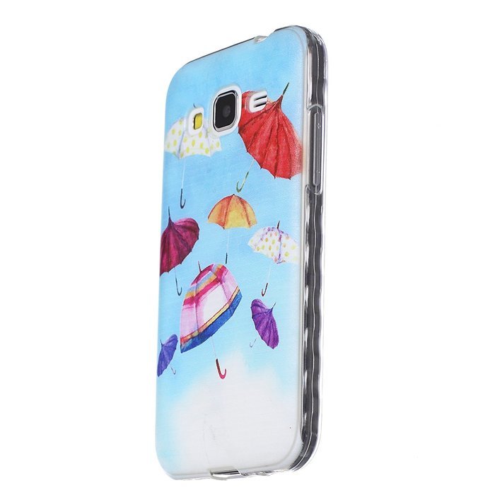J7 Case, Firefish Colorful Pattern TPU Durable Soft TPU Back [Soft-Flex] [Shock Absorption Technology] Case for... N313