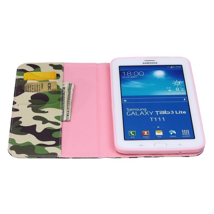 Galaxy Tab 4 10.1 Case, High Quality PU Leather Wallet Case [Card Slots] Damage Resistance and Kickstand Feature... N511