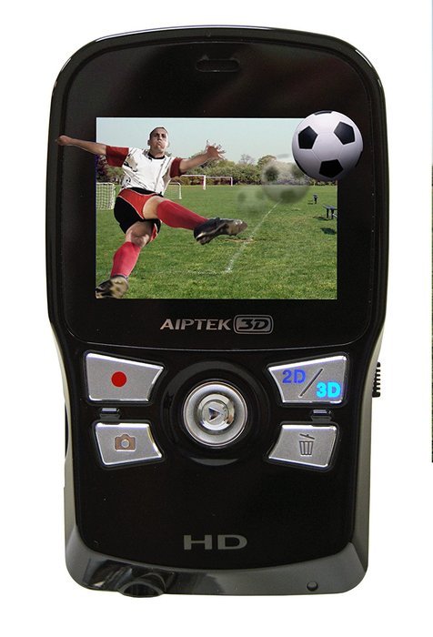 Aiptek 3D-HD High Definition 3D Camcorder (Black/Black) N6